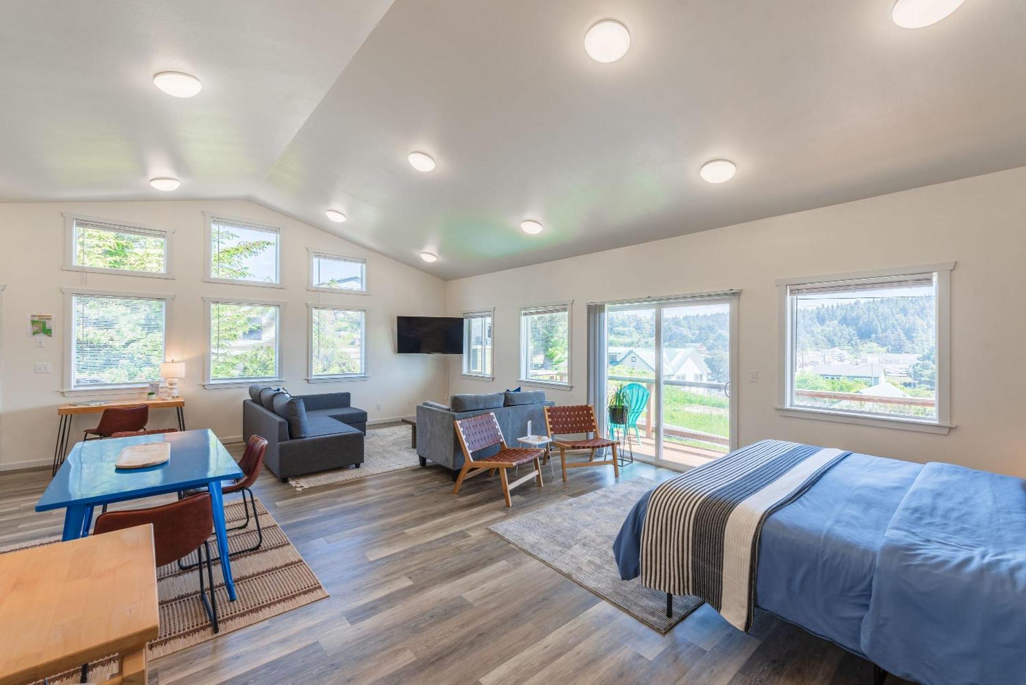 #Stayinmydistrict Oceanview Studio Loft Port Orford Exterior foto